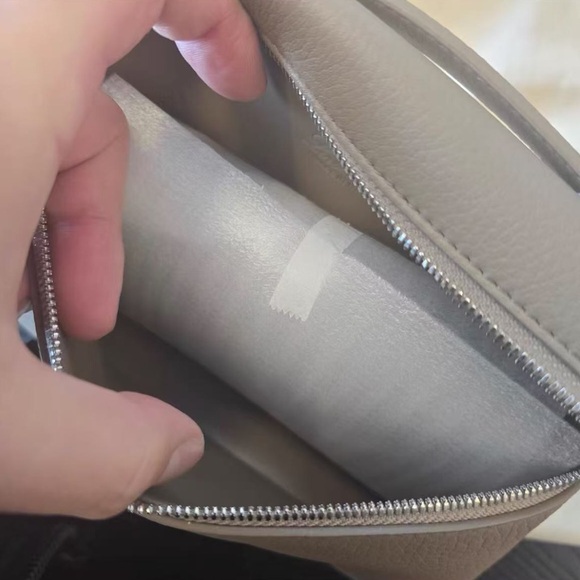 Loro Piana Pebbled Leather Vanity Case in Taupe - Picture 7 of 7